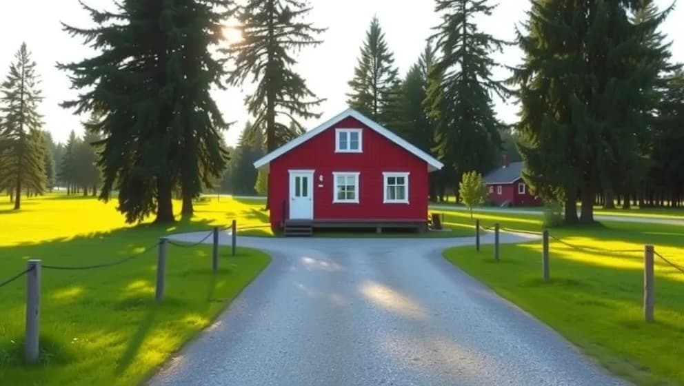 Hus till salu i Mellansel