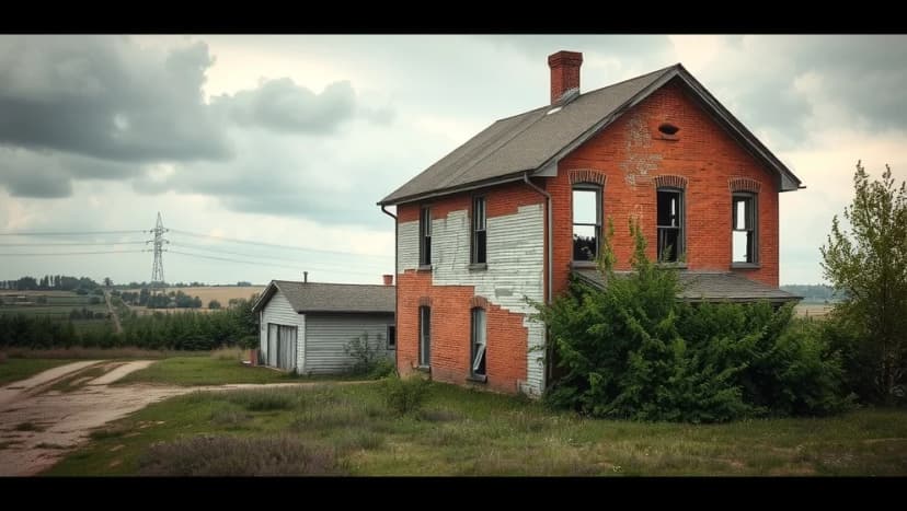 Övergivna hus till salu i Östergötland